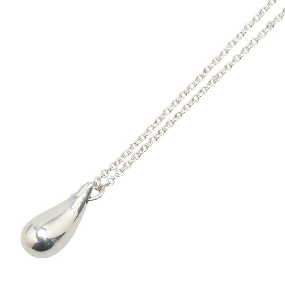 Tiffany Teardrop Necklace Silver Tiffany